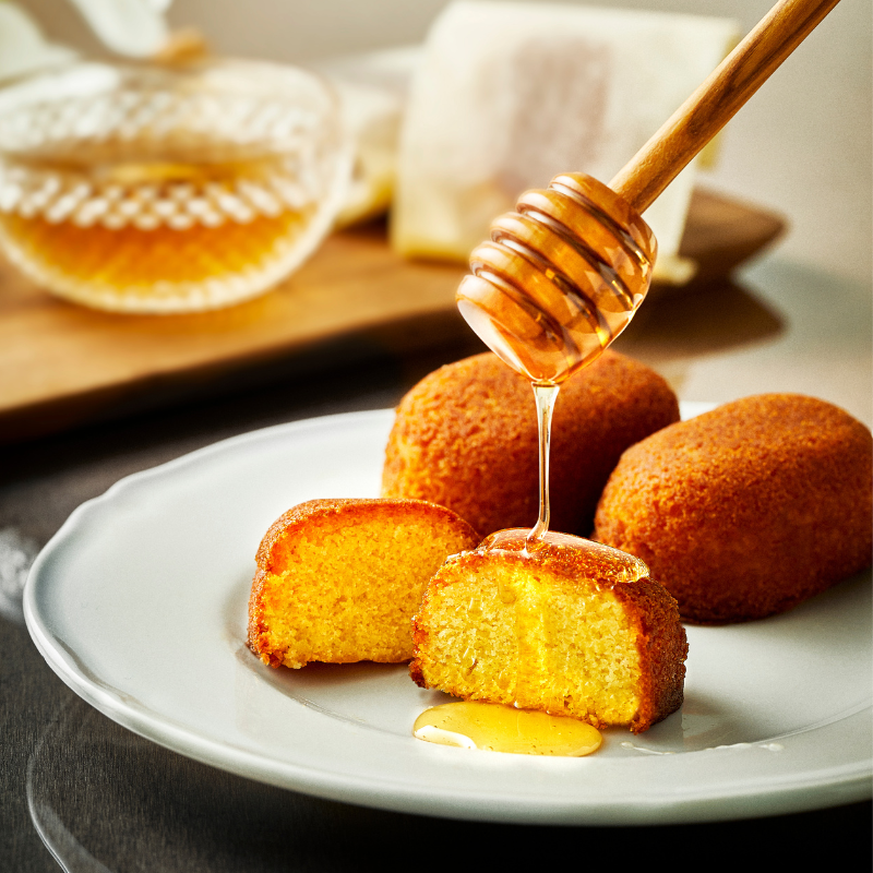 生はちみつマドレーヌ.菩提樹はちみつ.はちみつスイーツ.ハニースイーツ,テレビで話題.人気のマドレーヌ.焼き菓子ギフト.京都のお土産